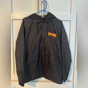 Thrasher Magazine Hooded Windbreaker Jacket